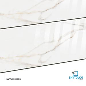 Azulejos de Porcelana Blancos de Diseño Moderno de 600x1200 mm, Antideslizantes, para Uso en Interiores y Exteriores, Duraderos, Elegantes, con Acabado de Alta Calidad - Product Image 2