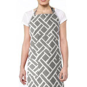 ผ้ากันเปื้อนเชฟสำหรับร้านอาหาร ร้านเสริมสวย คาเฟ่ ร้านกาแฟ เบเกอรี่ ทำจากผ้าเดนิมและผ้าแคนวาส พร้อมสายคล้องคอ สามารถสกรีนโลโก้ได้ - Product Image 3