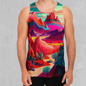 Custom your own design 100% cotton polyester cool sublimated <b>running</b> vest gym <b>singlet</b> men's comfortable men's tank tops OEM - Product Image 1