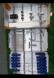 Juego de Instrumentos Ortopédicos de Acero, Manual, 56 Piezas, Kit de Extracción de Tornillos Rotos, Extractor de Fijadores Internos - Product Image 5
