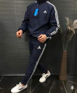 Conjunto Deportivo para Hombre, Invierno, Gimnasio, Running, Deportes, Multicolor, Estilo Vintage, Elegante, para Caminar - Product Image 2