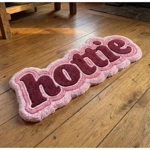 Tapis décoratif de luxe tendance en laine douce tuftée à la main, antidérapant, à motif géométrique, à poils moyens, pour salon et salle à manger - Product Image 6
