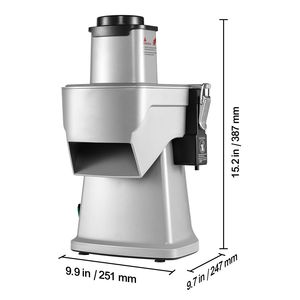 เครื่องตัดผักไฟฟ้า 4-in-1 กำลังไฟ 200 วัตต์ เครื่องสับอาหารอเนกประสงค์สำหรับหั่น สับ ซอย ฝานผัก - Product Image 2