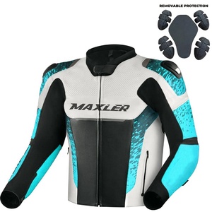 Men PU Leather Motorcycle Riding <b>Jacket</b> Warm Windproof Motorbike Clothing Breathable Motocross <b>Racing</b> <b>Jacket</b> With Armor - Product Image 2