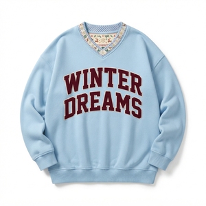 <b>Women's</b> <b>Christmas</b> V Neck Pullover Long Sleeve Festive Graphic Sweatshirt Holiday Casual Winter Clothing Winter Casual <b>Sweater</b> - Product Image 4