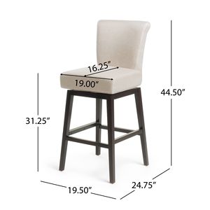 Tabouret de bar pivotant - Product Image 2