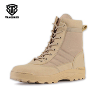 Bottes tactiques de sécurité toutes saisons pour homme, idéales pour la chasse, la randonnée en extérieur et le travail, avec fermeture éclair et lacets