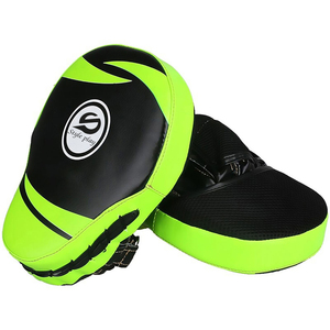 New Arrival Premium Quality Muay Thai Punching Mitts PU Leather Customizable Lightweight Durable Boxing <b>Focus</b> <b>Pads</b> - Product Image 2