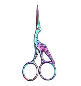 Ciseaux à cuticules carrés courbés en acier inoxydable de haute qualité, personnalisés, multicolores, à pointe fine, outil de beauté pour la manucure - Product Image 3