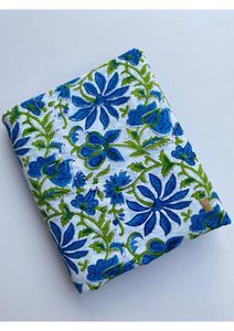 Tela 100% Algodón Hecha a Mano en India con Bordado, Transpirable y Ligera, Estampados Florales Hechos a Mano para Niñas, Textiles para el Hogar, OEM - Product Image 3