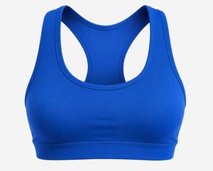 Soutien-gorge de sport dos nageur blanc pour femme, col en U, maintien élevé, respirant, sans coutures, écologique, léger, séchage rapide, pour le yoga et l'athlétisme - Product Image 4