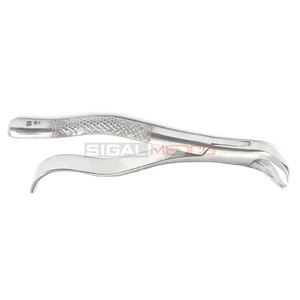 Stainless Steel Dental Tooth Extracting Forceps #16S High-quality Manual Oral Surgery Extraction Instrument General Surgery - Product Image 6