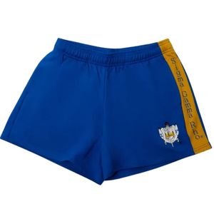Custom Women Performance <b>Shorts</b> Lightweight Breathable Athletic Running <b>Gym</b> Workout Training Sports <b>Shorts</b> with Greek Letter Log - Product Image 1