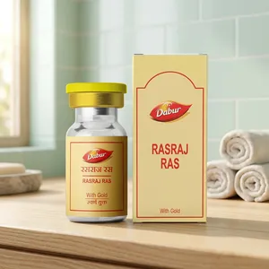 Dabur Rasraj Ras biologique avec extrait de plantes ayurvédiques et minéraux pour le bien-être et le soutien quotidien de la santé - Product Image 1
