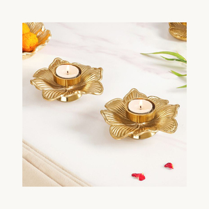 Porte-bougie élégant en métal et verre, nouvelle arrivée, design personnalisé, pour centre de table de mariage - Product Image 5