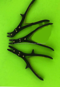 Leksell Stille Ruskin Bone Rongeurs Forceps Gouge Surgical <b>Instrument</b> Set 3 Pcs Orthopedic <b>Neurosurgery</b> Stainless Steel Manual - Product Image 6