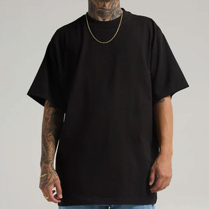 เสื้อยืดหนาขายส่งราคาส่ง |   เสื้อยืดสตรีทแวร์ผ้าฝ้าย 100% แบบเรียบ |   ผู้ผลิตเสื้อยืดแบบกำหนดเองสำหรับแบรนด์ส่วนตัว - Product Image 2