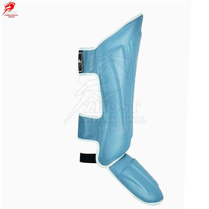 Adjustable <b>Secure</b> Fit Breathable Material Shin Pads For Practice Sessions Fitness Support Training <b>Equipment</b> - Product Image 4