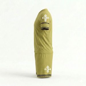 Uniforme de Fútbol Personalizado de Manga Corta para Hombre, 2026, Calidad Premium, Transpirable, Secado Rápido, 100% Poliéster, Logotipo Personalizado, Verano, OEM - Product Image 5