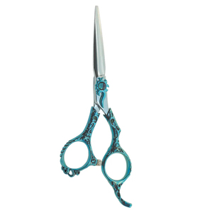 Tijeras de Peluquería Profesionales de Acero Inoxidable de 6.5 Pulgadas, Tijeras de Barbero Microdentadas Ligeras de Precisión para Corte - Product Image 6