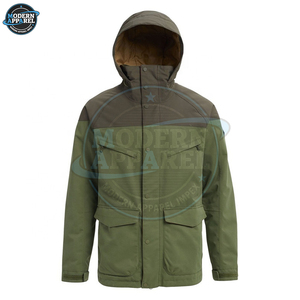 Chaqueta de esquí y snowboard con capucha y cremallera para hombre, impermeable, cortavientos, ecológica, transpirable, para invierno, nieve y actividades al aire libre. - Product Image 2