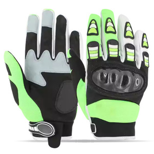 New Leather Motorcycle Racing <b>Gloves</b> Lightweight <b>Waterproof</b> Full Finger Touch Screen Hook Loop Closure for <b>Men</b> Motorbike Riding - Product Image 6