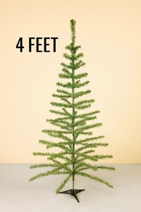 High Quality Artificial Christmas Tree with <b>Hinged</b> Branches and Strong Metal Base for Indoor Holiday Display - Product Image 3