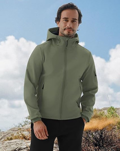 เสื้อแจ็คเก็ตซอฟต์เชลล์ เสื้อแจ็คเก็ตผู้ชาย LUCIVA Tactical Moss: เสื้อแจ็คเก็ตซอฟต์เชลล์กันความร้อนสำหรับทุกสภาพภูมิประเทศระดับพรีเมียม - Product Image 3