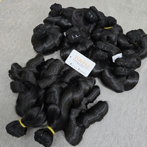 ผมแท้แบบ Super Double Drawn จากผู้บริจาคคนเดียว น้ำหนัก 100 กรัม ต่อผมแบบเครื่องจักรใหม่ คุณภาพพรีเมียม ราคาขายส่ง มีเนื้อผมหลากหลายแบบ - Product Image 1