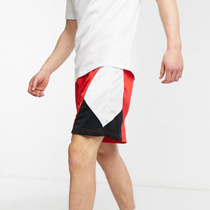 Precio de Fábrica para Pedidos al Por Mayor: Shorts Elegantes para Hombre con Diseño de Bloques de Color, Cintura Elástica y Bolsillo Lateral para Mayor Comodidad - Product Image 6