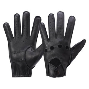 Unisex Winter Leather Driving <b>Gloves</b> for Outdoor Cycling & Fishing Unlined Dress <b>Gloves</b> in high quality leather - Product Image 1