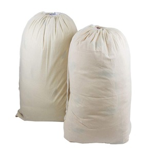 Cotton Fabric <b>Storage</b> Sack Premium Drawstring Gift Organizer - Product Image 4