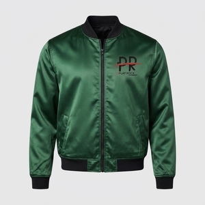 Chaqueta de satén premium para hombre, hecha con tela de satén de calidad, tacto suave, ajuste cómodo, apariencia elegante y construcción duradera. - Product Image 2