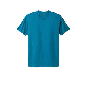 Camiseta de Manga Corta para Hombre 2026, Color Verde Azulado, Corte Regular, Cuello Redondo, Estilo Casual, 100% Algodón Jersey, Diseño Liso - Product Image 1