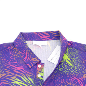 Polo en coton imprimé pour homme, manches courtes, coupe classique, style décontracté, tissu tricoté respirant - Product Image 4