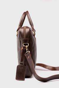 Bolso Bandolera Moderno para Portátil de Cuero Genuino de Diseño Premium - Impermeable, Ligero, Portátil, de Alta Calidad, Personalizado, con Múltiples Bolsillos, de Fábrica - Product Image 6