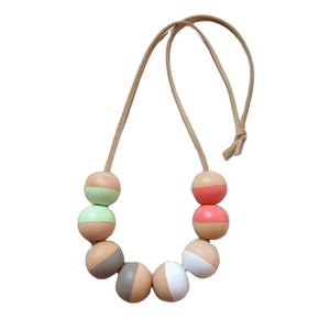 Multi Color Resin Beads Pieces <b>Necklace</b> Quality Handicrafts Newest Handmade Fashion <b>Statement</b> <b>Necklace</b> - Product Image 6