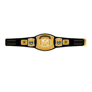 Fantasy Football Championship Belt FFL High Quality Wrestling Title Belt Personalized Sports Belt Exclusive Collectors Item - Product Image 1