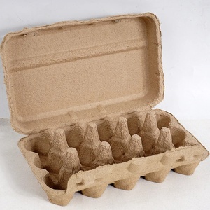 Plateau à œufs biodégradable en fibre de canne à sucre 100 % recyclable, 30 alvéoles, carton protecteur écologique, vente en gros en vrac pour œufs de poule 2026 - Product Image 3