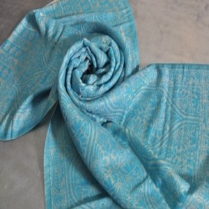 Premium Silk and <b>Wool</b> Square Scarves and Shawls Fine <b>Wool</b> Zari Reversible Stoles Cashmere Scarves & Shawls - Product Image 1