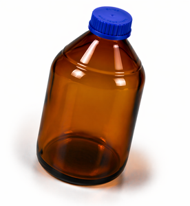Botellas de Reactivo de Vidrio Borosilicato de Alta Calidad de 1L, 2L y 3L, Transparentes, Ámbar y Azules, con Tapa de Rosca, 2000 ml - Product Image 5