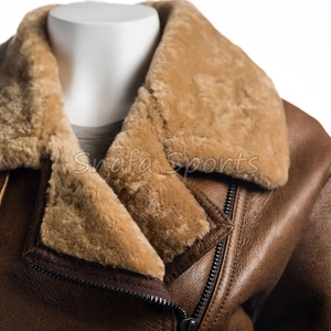 2026 New Fashion Women Autumn <b>Jacket</b> Short Real <b>Sheepskin</b> Women Leather <b>Jacket</b> Made by Pakistani Manufactured - Product Image 3