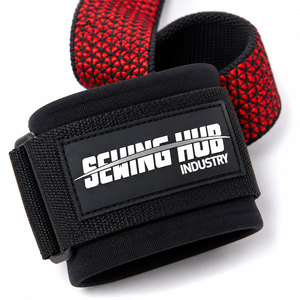 Sangles de musculation personnalisées avec logo, antidérapantes, pour athlètes professionnels, équipement de soutien, vêtements de sport commerciaux - Product Image 4