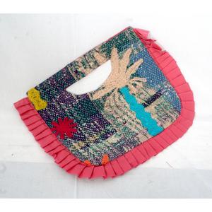 Indian Fashion Bohemian Style Designer Women kantha Clutch Messenger Shoulder Bag Handmade Lightweight Large Travel Daily - Product Image 4