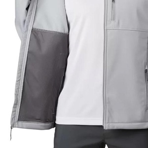 Veste softshell pour homme sur mesure 2024, col montant, design imperméable pour l'hiver - Product Image 5