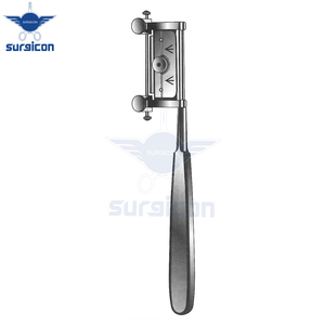 Dermatome argenté 19 cm / 7-1/2 pouces en acier inoxydable, instrument chirurgical pour greffe cutanée et prélèvement cutané de précision en chirurgie plastique - Product Image 2