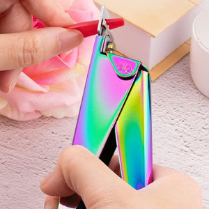Coupe-ongles ergonomique en acier inoxydable, coupe-ongles professionnel, coupe-ongles tranchant, ouverture large, durable pour la manucure et la pédicure - Product Image 3