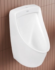 Urinoir mural en céramique pour hommes – Sanitaires modernes pour salle de bain 355X465X135mm SÉRIE RADO - Product Image 3