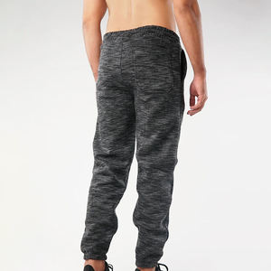 Custom Men's Straight Leg Sweatpants Lightweight Cotton Fleece Jogging <b>Trousers</b> <b>Elastic</b> <b>Waist</b> Breathable Winter Wholesale - Product Image 4