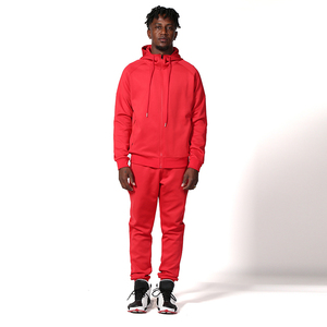 Hot Selling Fashion <b>Men</b> Hooded <b>Pullover</b> Solid Streetwear Tracksuits 100% Cotton Winter Casual Wear Wholesale Customized Logo - Product Image 3